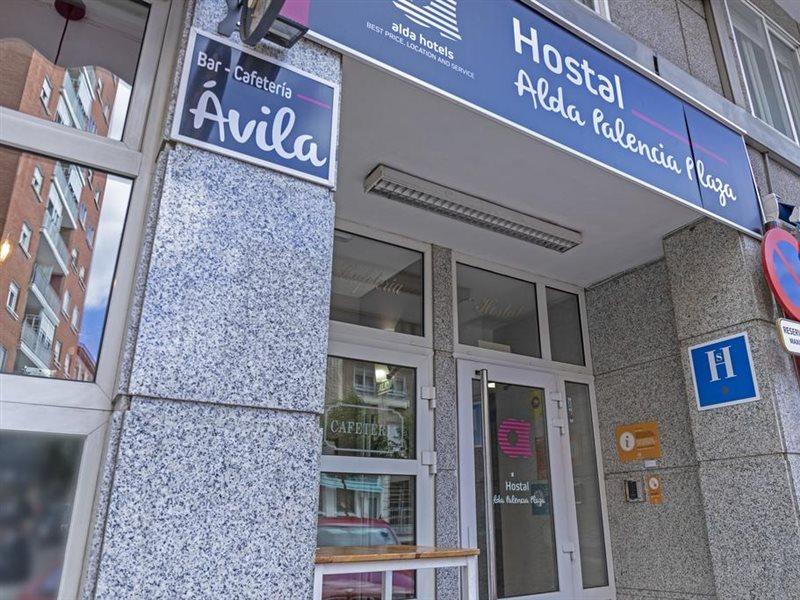 Hostal Alda Palencia Plaza Exterior foto